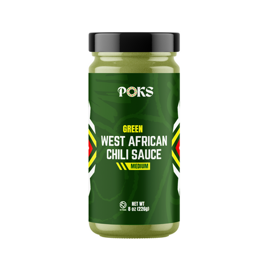 POKS Green West African Chili Sauce (Medium)