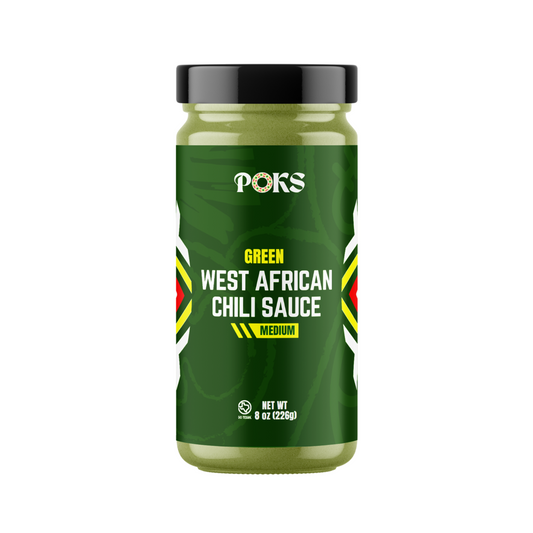 POKS Spices Green West African Chili Sauce