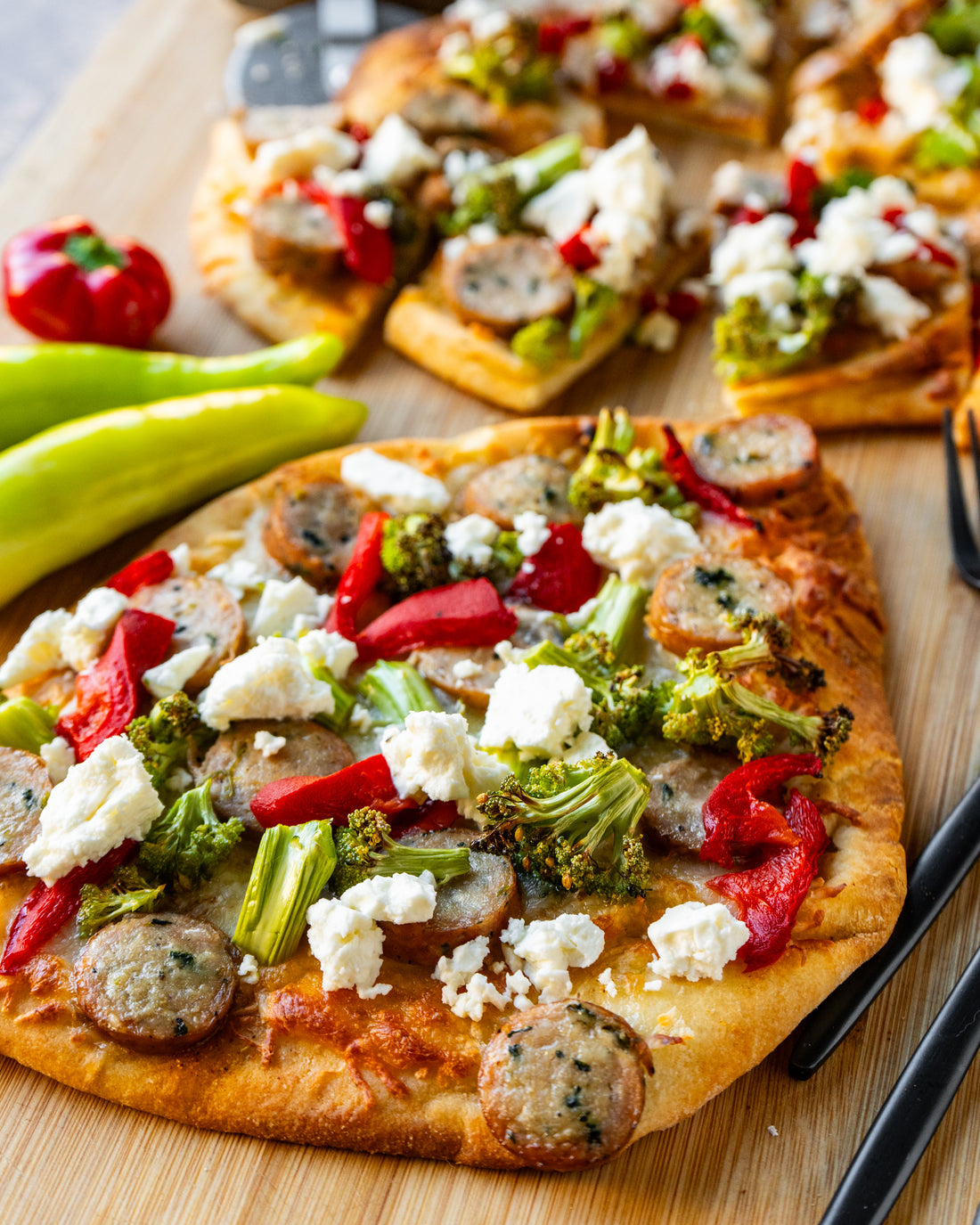 POKS Spices Flatbread Pizza