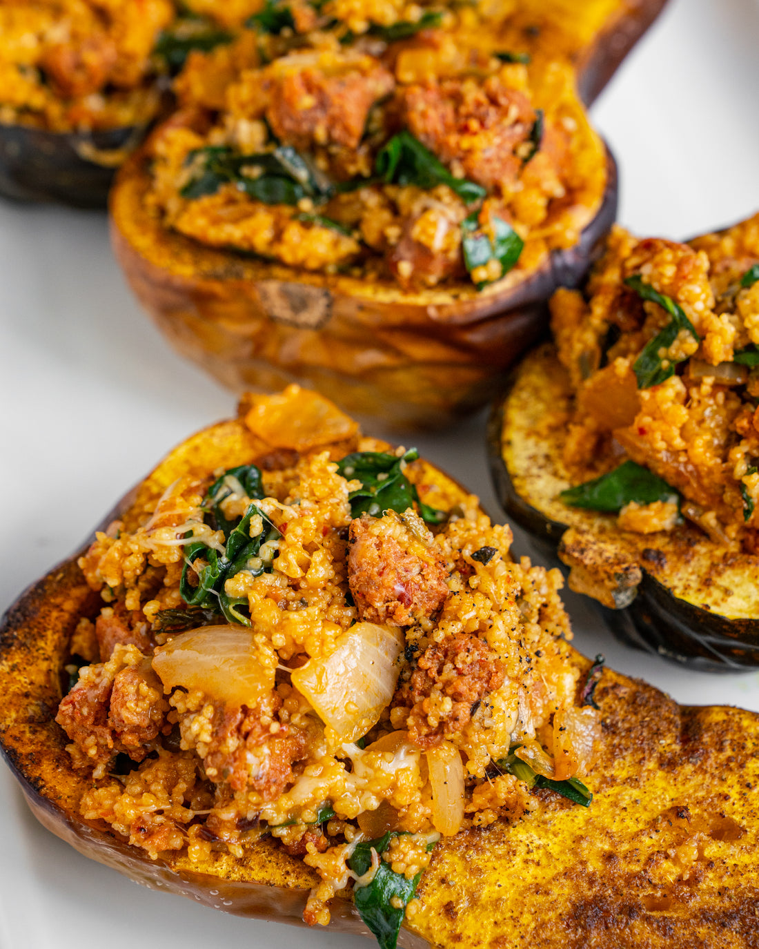 POKS Fonio Stuffed Squash