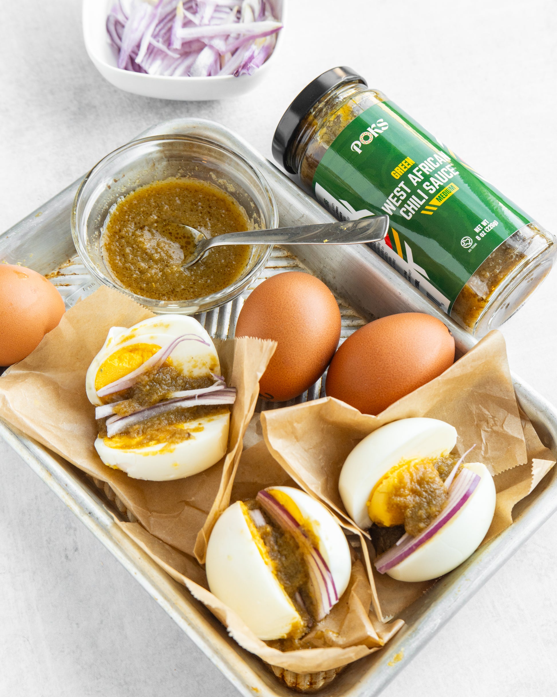 POKS Spices Green West African Chili Sauce