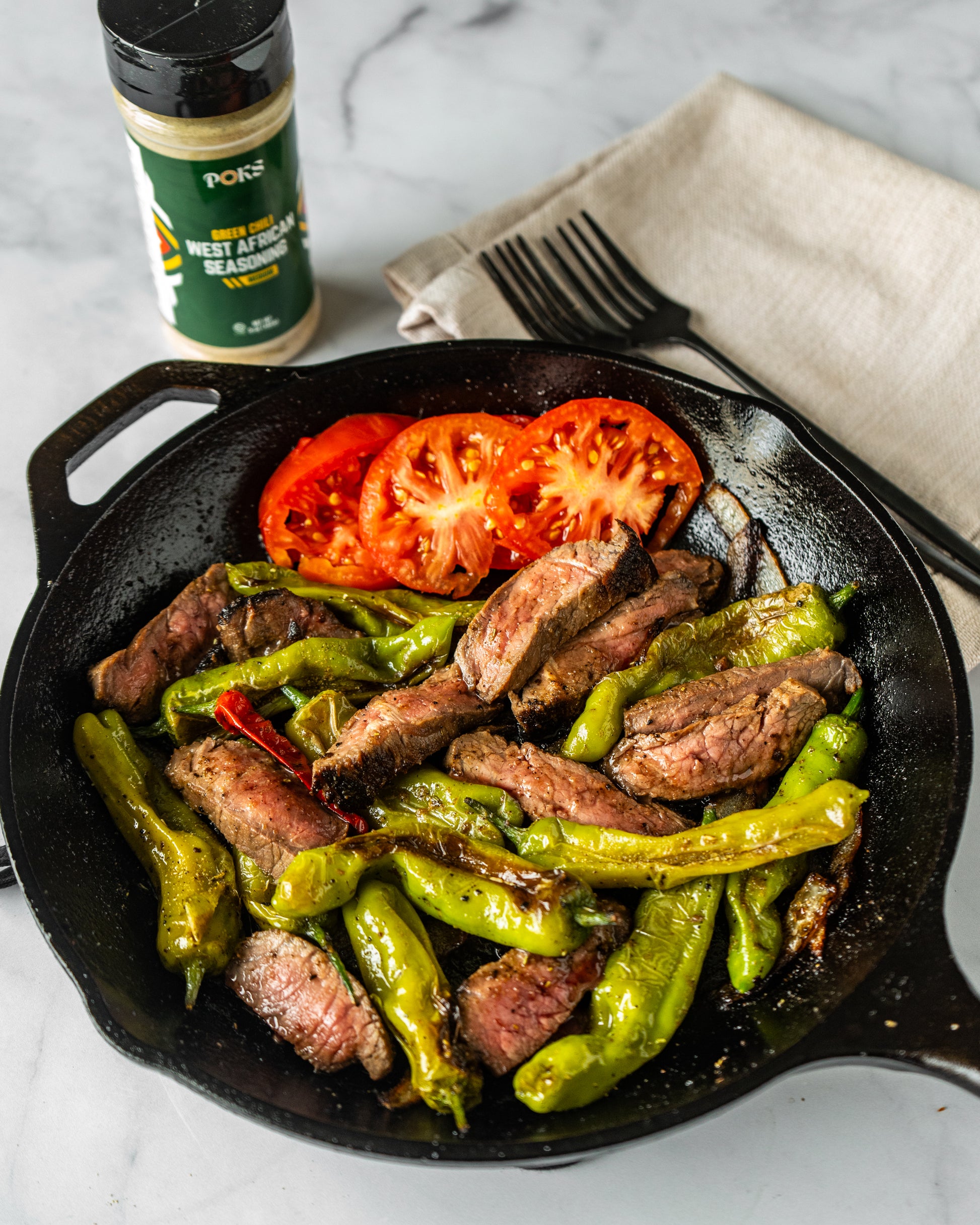 POKS Spices Green Chili West African Seasoning